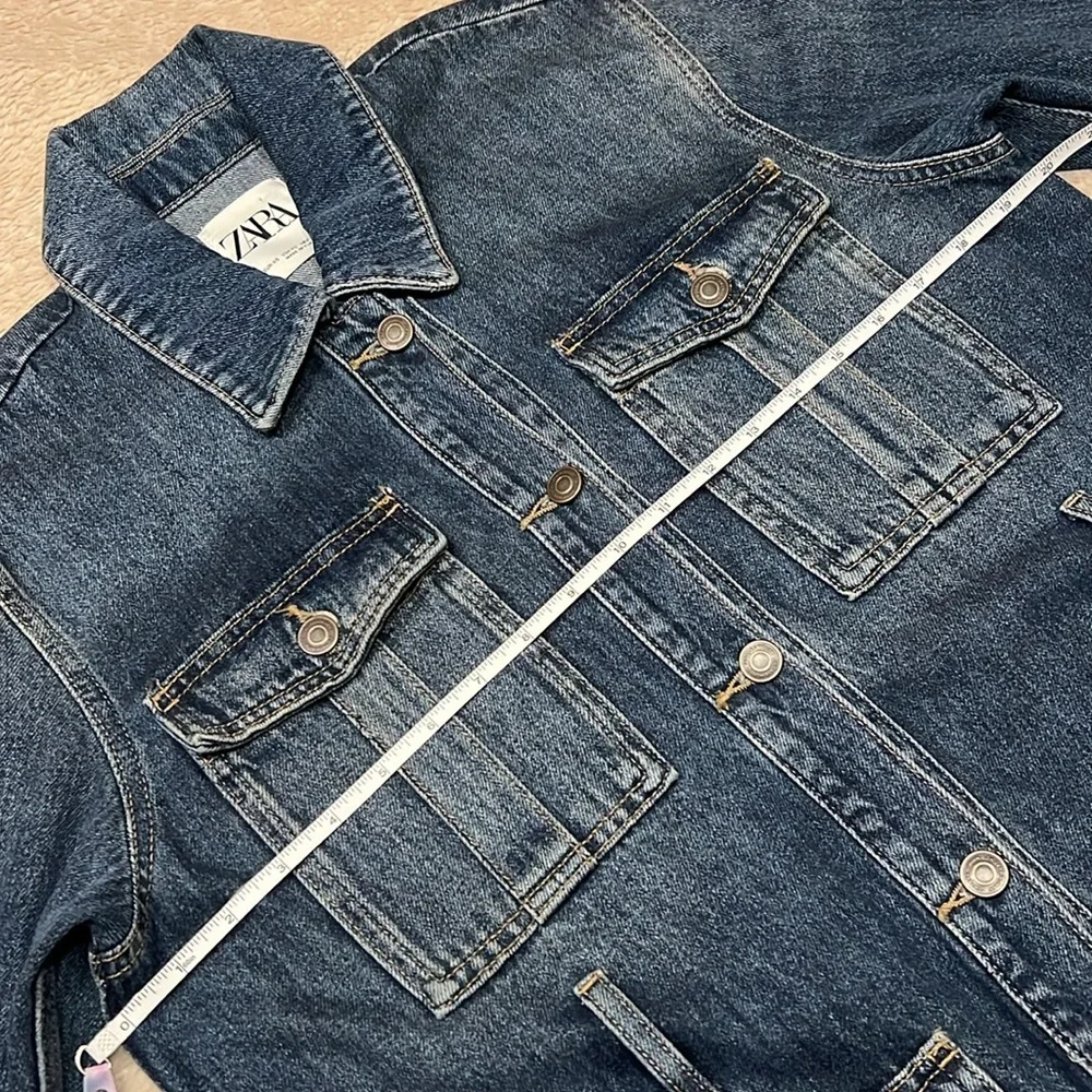 ZARA Sahara Jean Jacket/Mini Dress - Picture 13 of 16